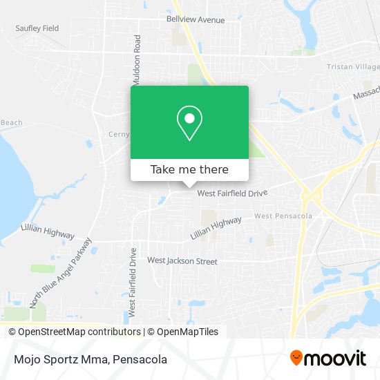 Mapa de Mojo Sportz Mma