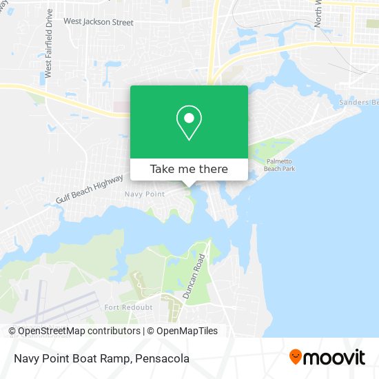 Navy Point Boat Ramp map