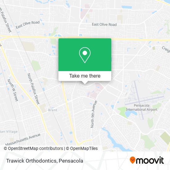 Trawick Orthodontics map