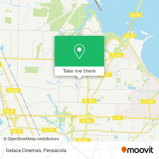 Gelaca Cinema's map