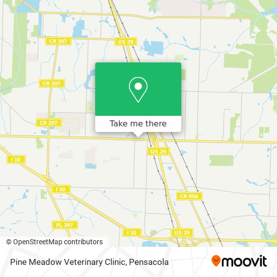 Pine Meadow Veterinary Clinic map