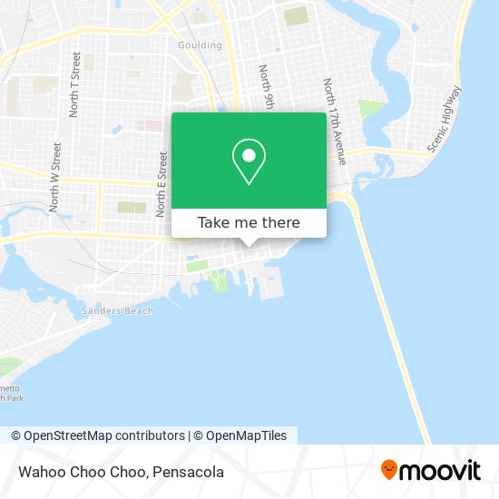 Mapa de Wahoo Choo Choo