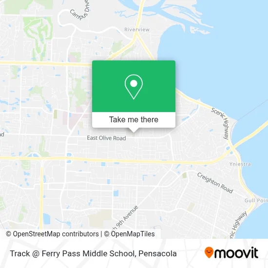 Track @ Ferry Pass Middle School map