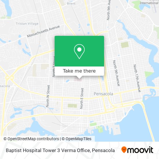 Mapa de Baptist Hospital Tower 3 Verma Office