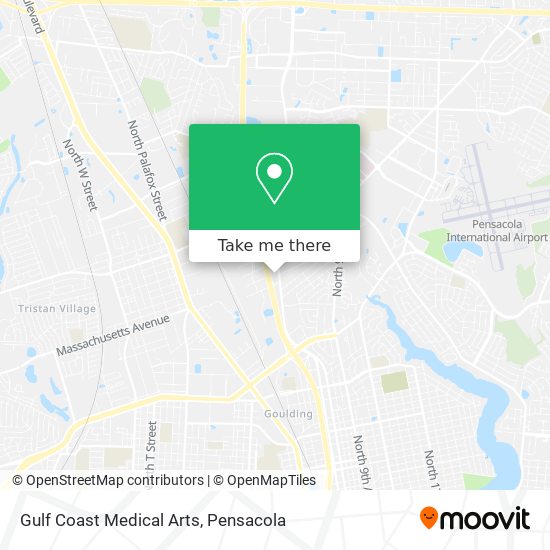 Gulf Coast Medical Arts map