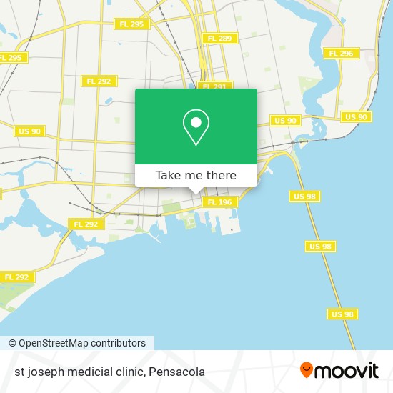 Mapa de st joseph medicial clinic