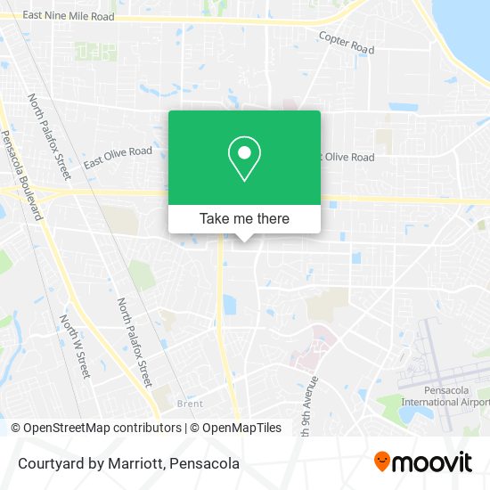 Courtyard by Marriott map