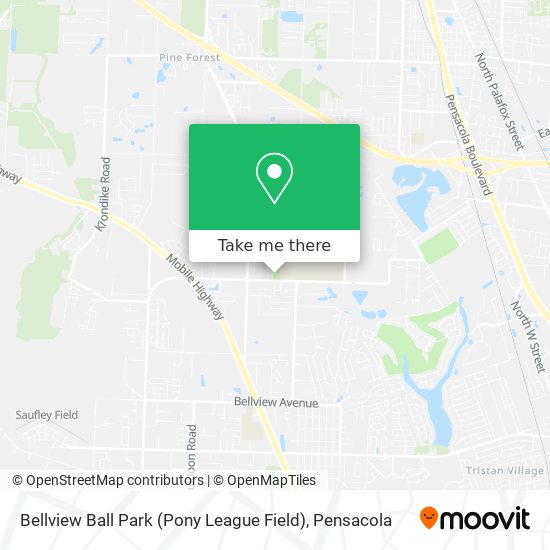 Bellview Ball Park (Pony League Field) map