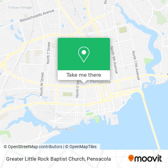 Greater Little Rock Baptist Church map