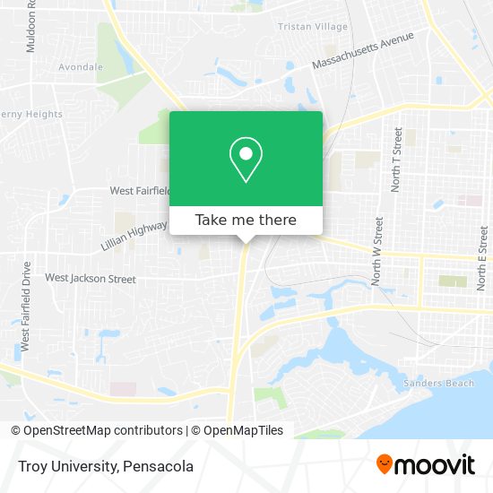 Troy University map