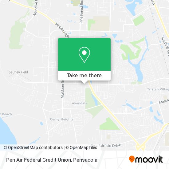 Pen Air Federal Credit Union map