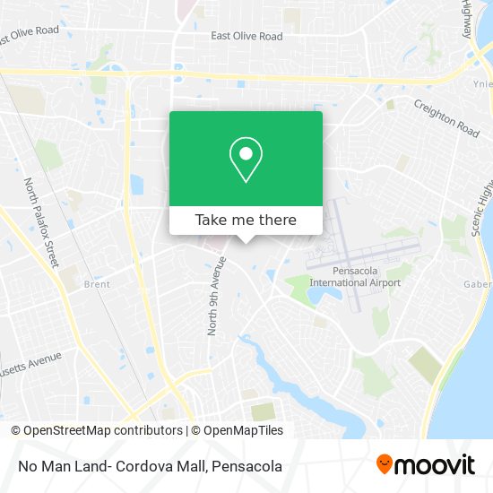 No Man Land- Cordova Mall map