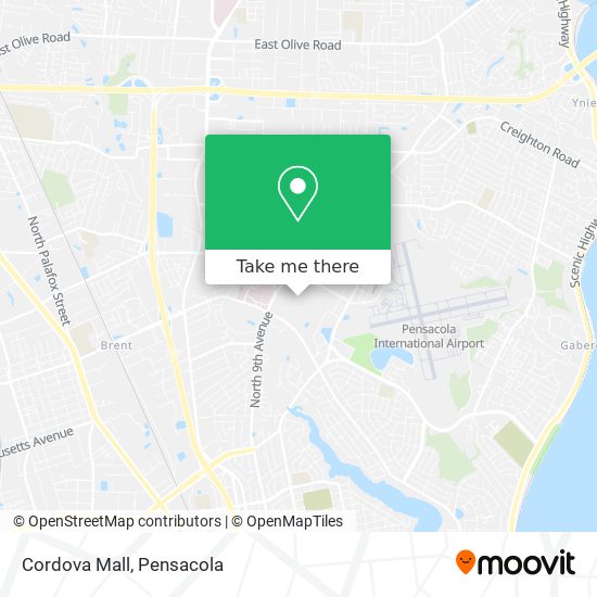 Cordova Mall map