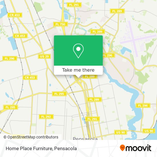 Home Place Furniture map