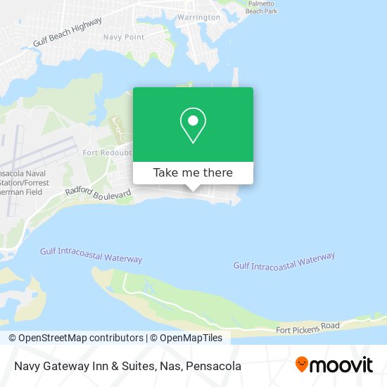 Mapa de Navy Gateway Inn & Suites, Nas