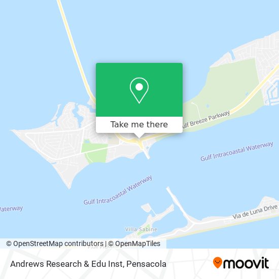Andrews Research & Edu Inst map