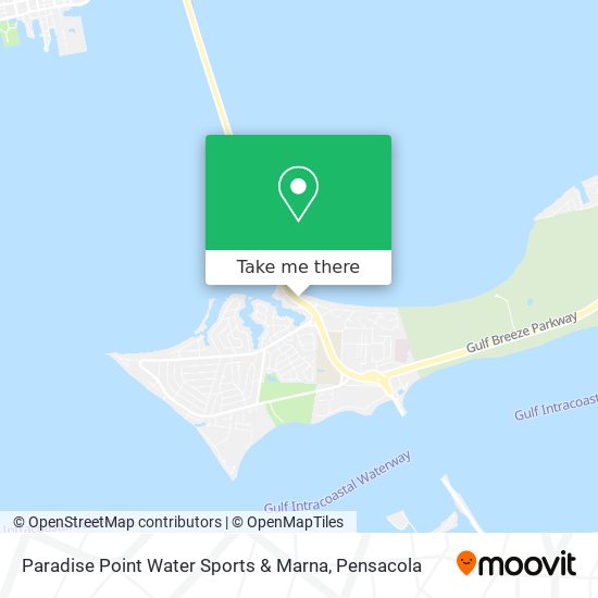 Mapa de Paradise Point Water Sports & Marna