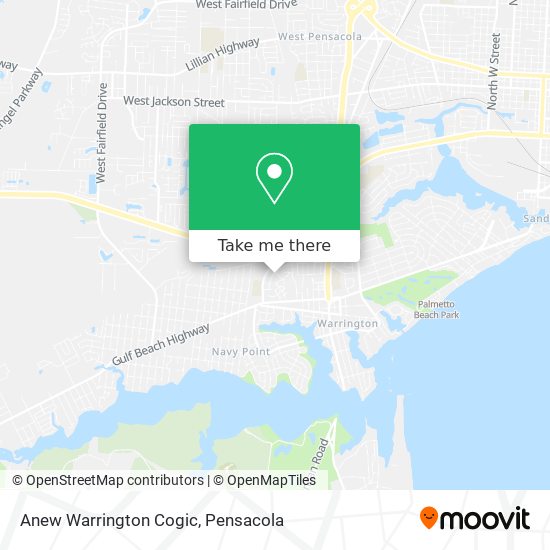 Anew Warrington Cogic map
