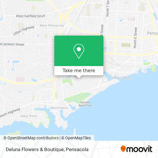 Deluna Flowers & Boutique map