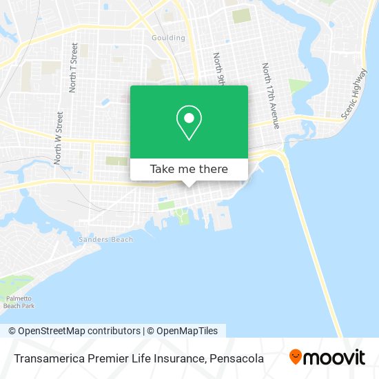 Mapa de Transamerica Premier Life Insurance