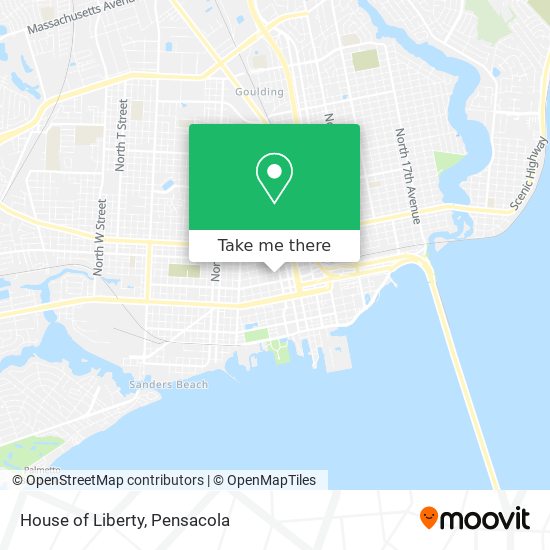 House of Liberty map