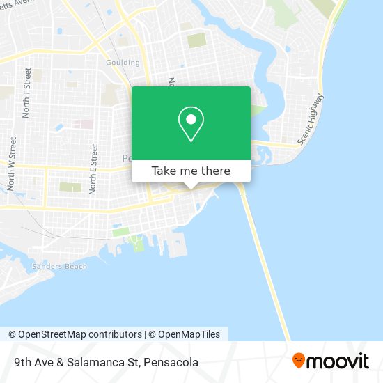 Mapa de 9th Ave & Salamanca St