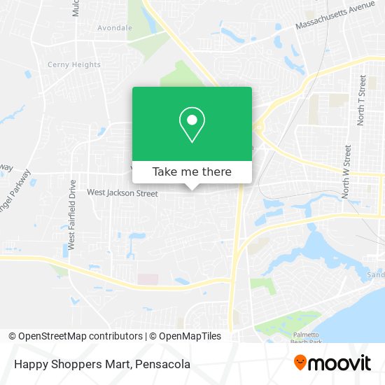 Happy Shoppers Mart map