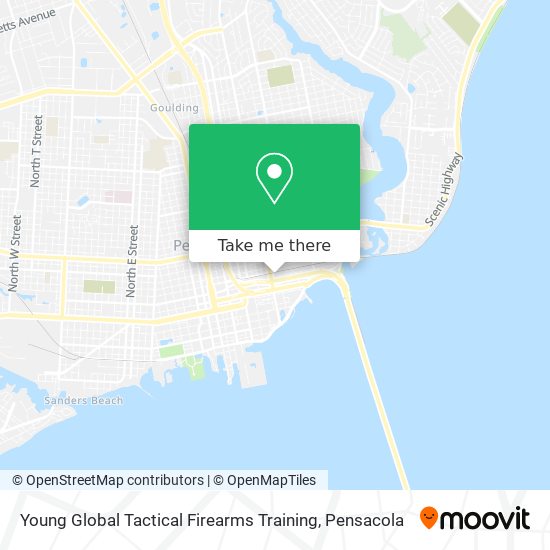 Mapa de Young Global Tactical Firearms Training