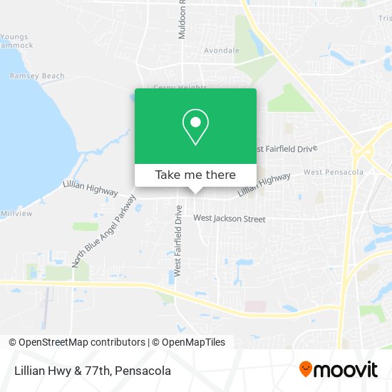 Mapa de Lillian Hwy & 77th