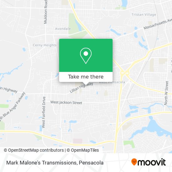 Mapa de Mark Malone's Transmissions