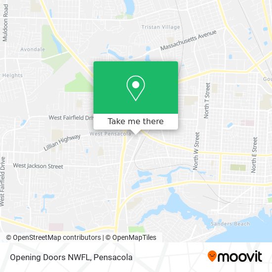 Mapa de Opening Doors NWFL