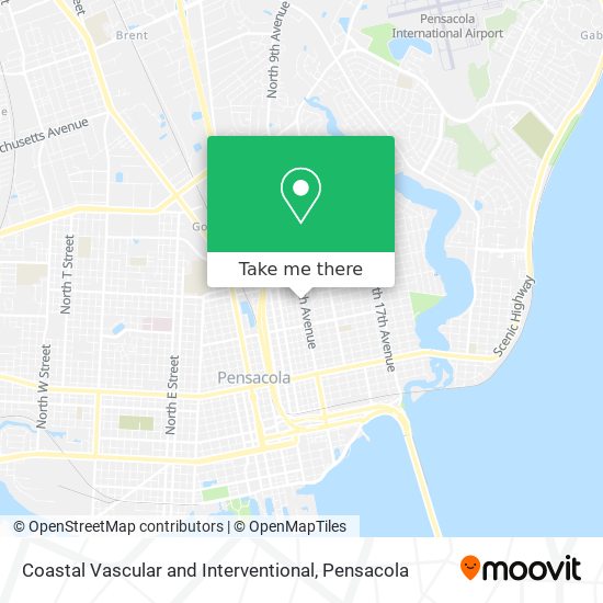 Coastal Vascular and Interventional map