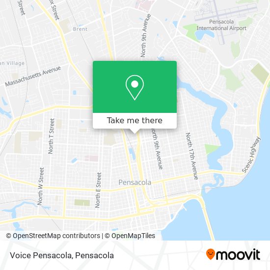 Voice Pensacola map