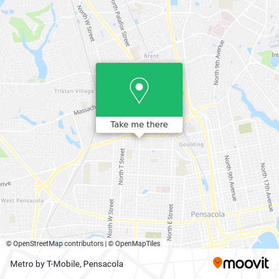 Mapa de Metro by T-Mobile