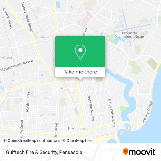 Gulftech Fire & Security map