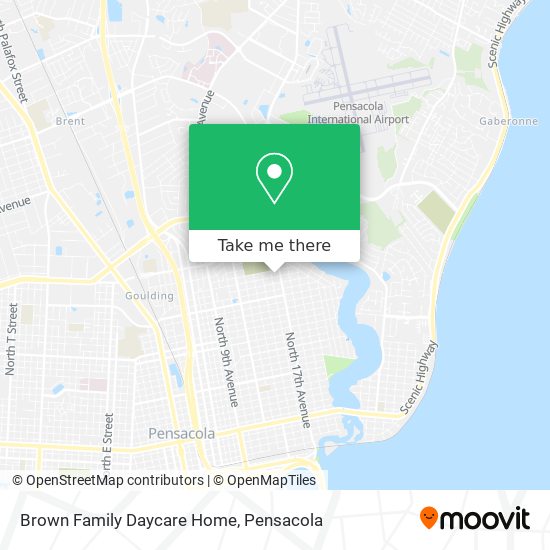 Mapa de Brown Family Daycare Home