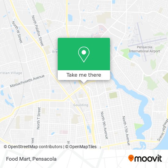 Mapa de Food Mart