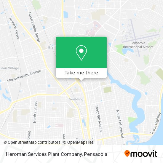 Mapa de Heroman Services Plant Company