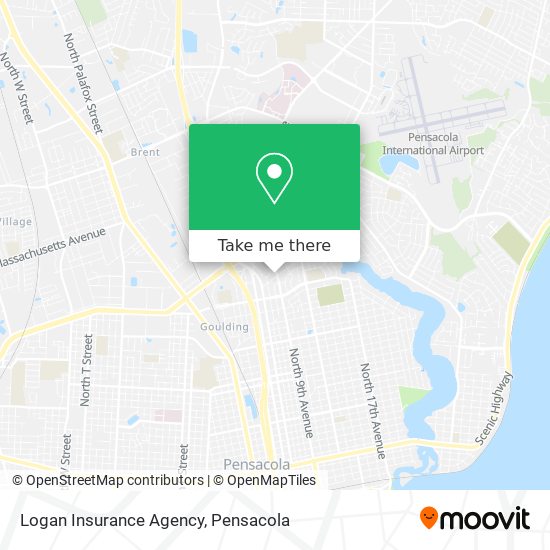 Mapa de Logan Insurance Agency