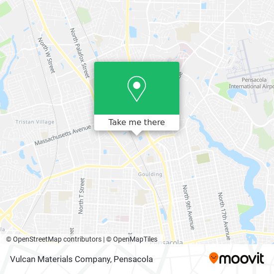 Mapa de Vulcan Materials Company
