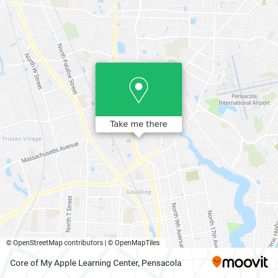 Mapa de Core of My Apple Learning Center