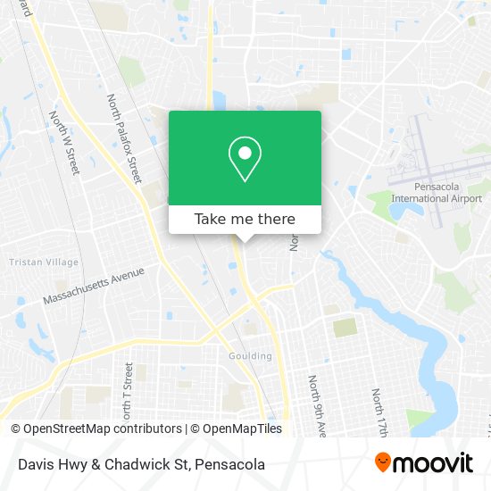 Davis Hwy & Chadwick St map