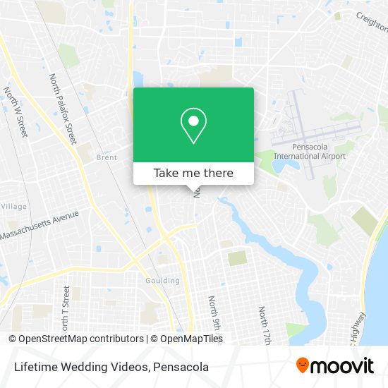 Mapa de Lifetime Wedding Videos