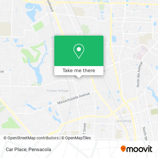 Car Place map
