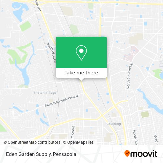 Mapa de Eden Garden Supply