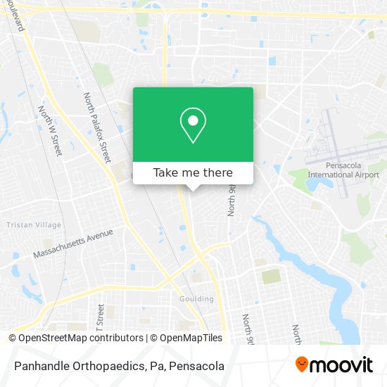 Mapa de Panhandle Orthopaedics, Pa