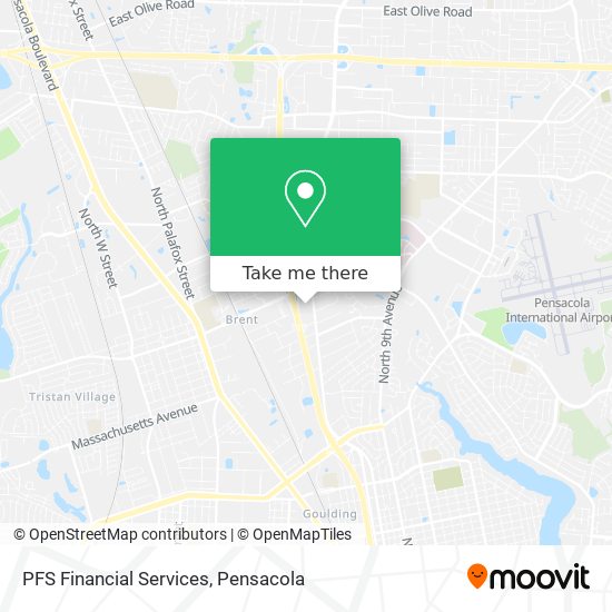 PFS Financial Services map
