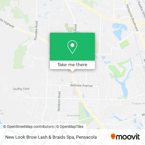 New Look Brow Lash & Braids Spa map