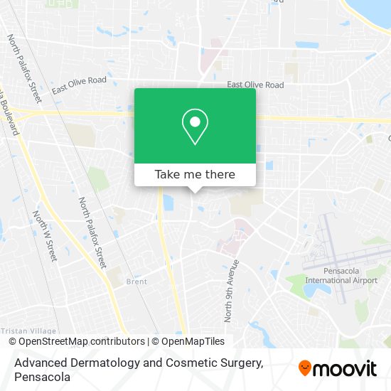 Mapa de Advanced Dermatology and Cosmetic Surgery