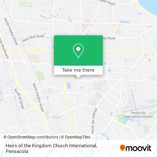 Mapa de Heirs of the Kingdom Church International